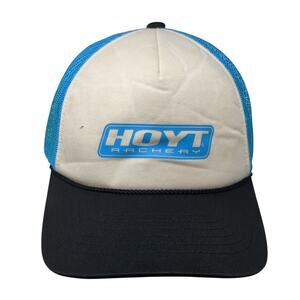 HOYT Archery Snapback Rope Trucker Hat Multicolor One Size Mesh Back